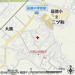 長野県中野市三ツ和1709周辺の地図