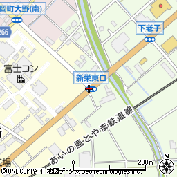 新栄東口周辺の地図