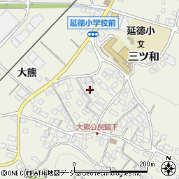 長野県中野市三ツ和1708周辺の地図