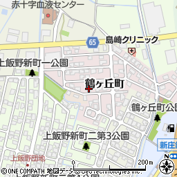 富山県富山市鶴ヶ丘町70周辺の地図