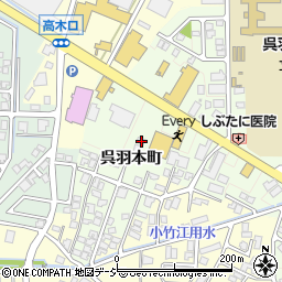 富山県富山市呉羽本町2476周辺の地図