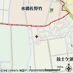 富山県中新川郡上市町放士ケ瀬新187-8周辺の地図