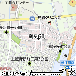 富山県富山市鶴ヶ丘町66周辺の地図