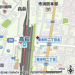 有限会社東タクシー周辺の地図