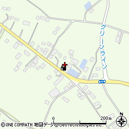 矢沢油店周辺の地図