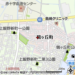 富山県富山市鶴ヶ丘町61周辺の地図