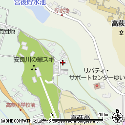 茨城県高萩市安良川1015周辺の地図
