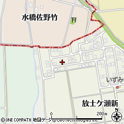 富山県中新川郡上市町放士ケ瀬新182-14周辺の地図