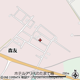 栃木県日光市森友1473-39周辺の地図
