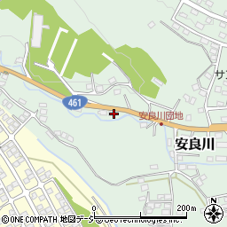 茨城県高萩市安良川1314-2周辺の地図
