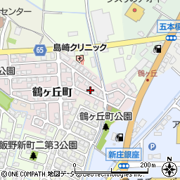 富山県富山市鶴ヶ丘町129周辺の地図