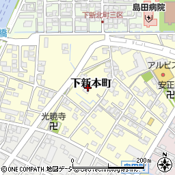 富山県富山市下新本町8-12周辺の地図