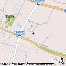 栃木県日光市森友1183周辺の地図