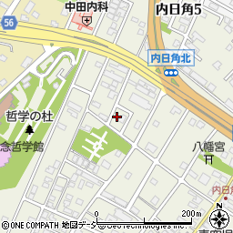 石川県かほく市内日角西22周辺の地図