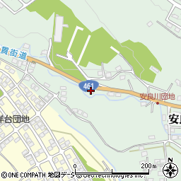 茨城県高萩市安良川1323-2周辺の地図