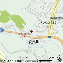 茨城県高萩市安良川1305周辺の地図