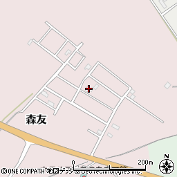 栃木県日光市森友1473周辺の地図