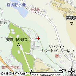 茨城県高萩市安良川1015-18周辺の地図