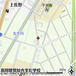 富山県高岡市下島町581周辺の地図