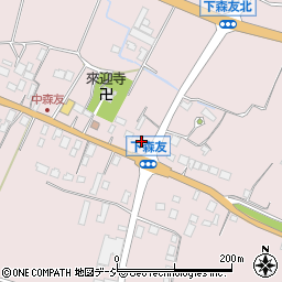 栃木県日光市森友1150-1周辺の地図