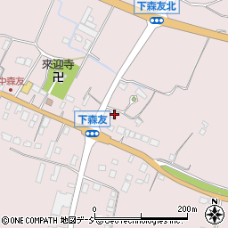 栃木県日光市森友1175周辺の地図