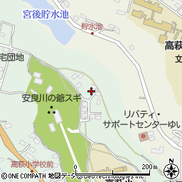 茨城県高萩市安良川1015-16周辺の地図