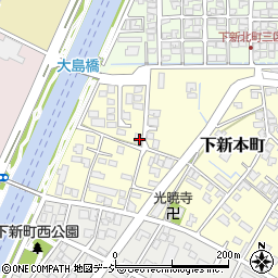 富山県富山市下新本町1-45周辺の地図