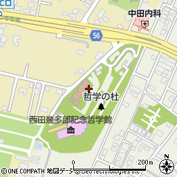 石川県かほく市内日角ウ4周辺の地図