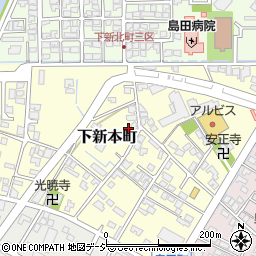 富山県富山市下新本町8-7周辺の地図