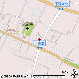 栃木県日光市森友1150周辺の地図