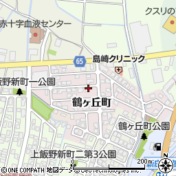 富山県富山市鶴ヶ丘町45周辺の地図