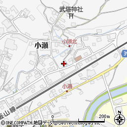 小瀬組公会堂周辺の地図