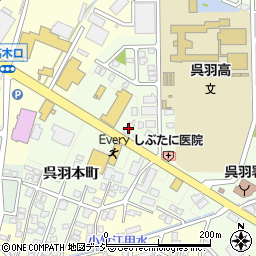 三愛オブリ北陸株式会社　オブリステーション呉羽サービスステーション周辺の地図