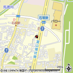 株式会社シマース（ＳＨＩＭＡＲＳ）　富山石坂ＳＳ周辺の地図