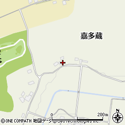 栃木県日光市嘉多蔵557-2周辺の地図