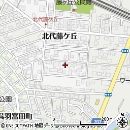 富山県富山市北代藤ケ丘4399周辺の地図