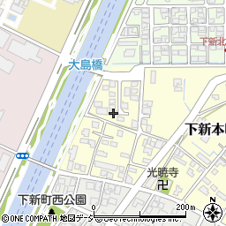 富山県富山市下新本町1-50周辺の地図