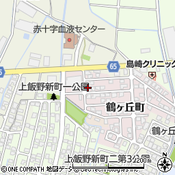 富山県富山市鶴ヶ丘町36周辺の地図