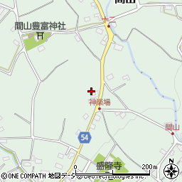 長野県中野市間山253周辺の地図