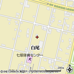 石川県かほく市白尾（ネ）周辺の地図