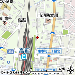 パークネット高萩駅前駐車場周辺の地図