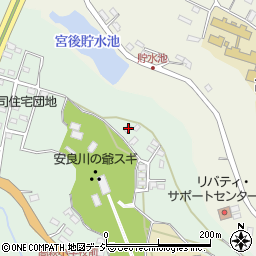 茨城県高萩市安良川1182-5周辺の地図