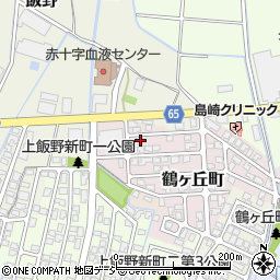 富山県富山市鶴ヶ丘町21周辺の地図