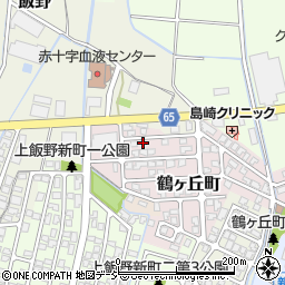 富山県富山市鶴ヶ丘町22周辺の地図