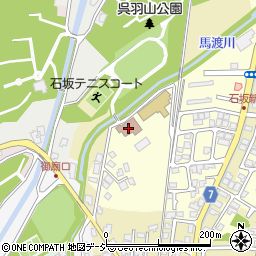 富山市恵光学園周辺の地図