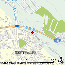 茨城県高萩市安良川1398-16周辺の地図