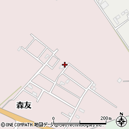 栃木県日光市森友1484-6周辺の地図