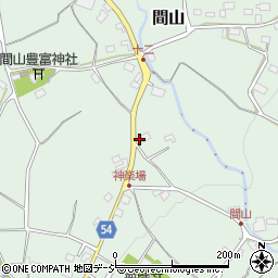 長野県中野市間山374周辺の地図