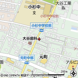 長谷川理容院周辺の地図