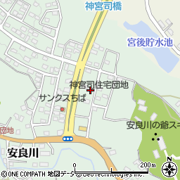 茨城県高萩市安良川2070周辺の地図
